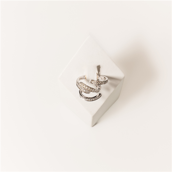 Anello Monaldi Gioielli Donna in Oro bianco Diamante 0.64 Ct MG12 - MG12